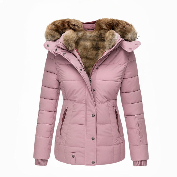 ANNA | FAUX FUR-LINED WINTER COAT