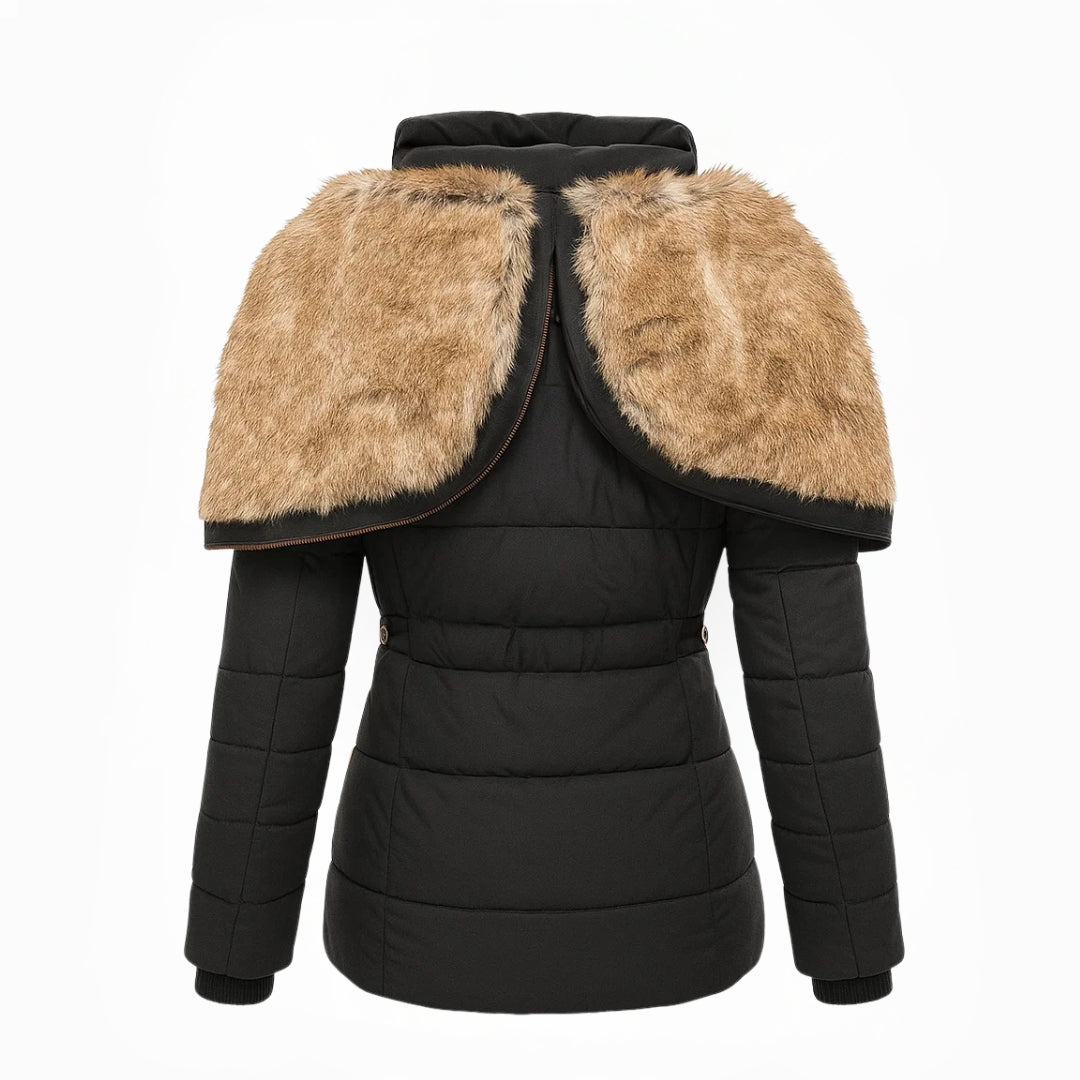 ANNA | FAUX FUR-LINED WINTER COAT