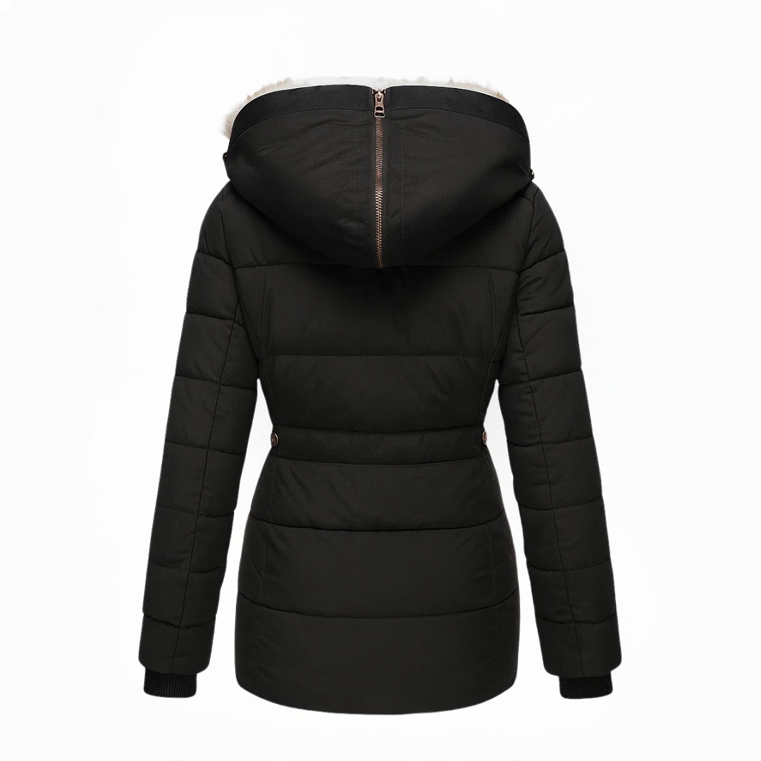 ANNA | FAUX FUR-LINED WINTER COAT