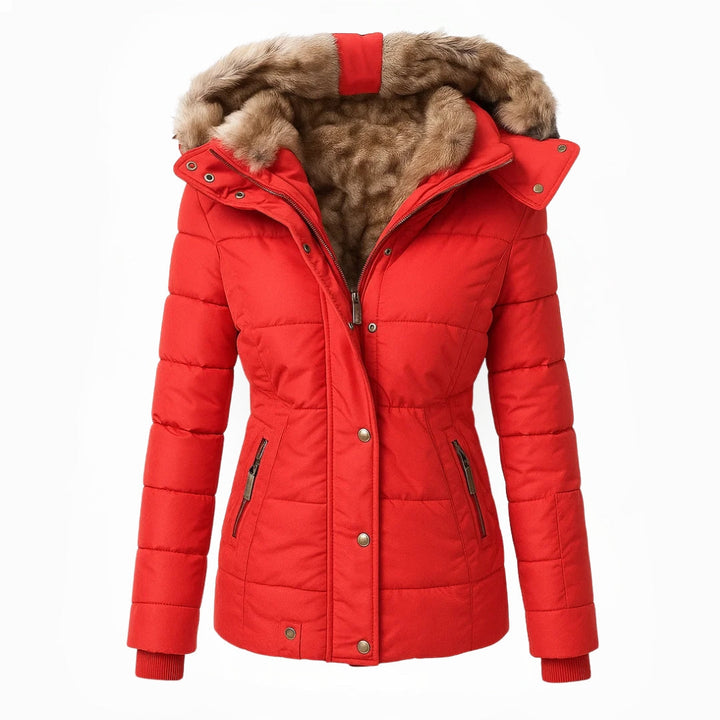 ANNA | FAUX FUR-LINED WINTER COAT