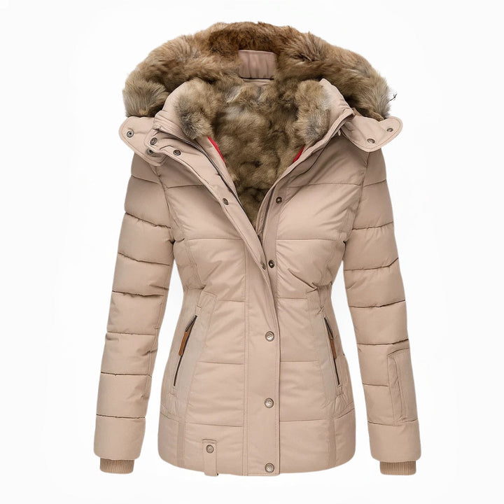 ANNA | FAUX FUR-LINED WINTER COAT
